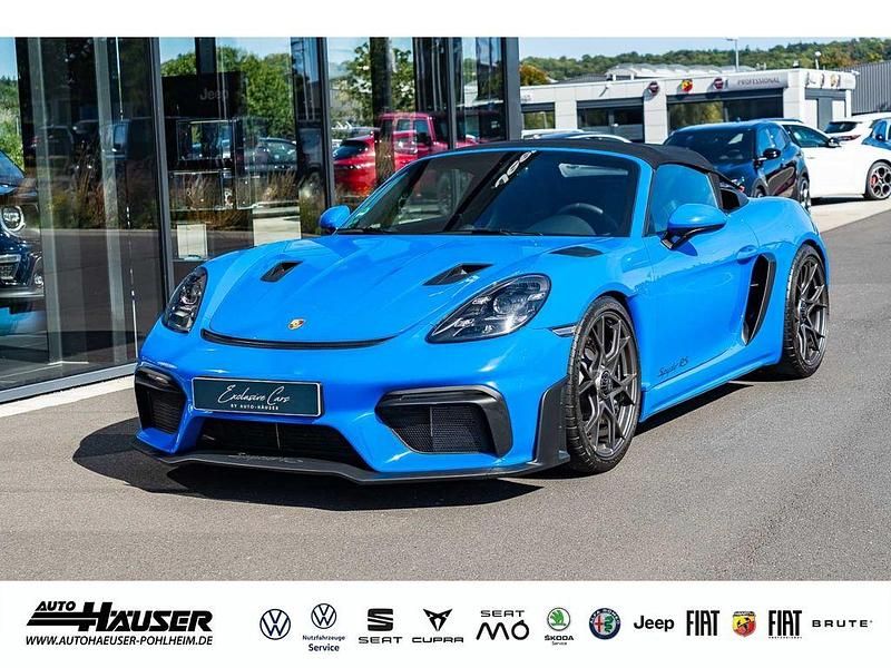 Blau Gebraucht 2025 Porsche 718 Boxster Sport Cabrio | 168.869 € - Bild 1/4