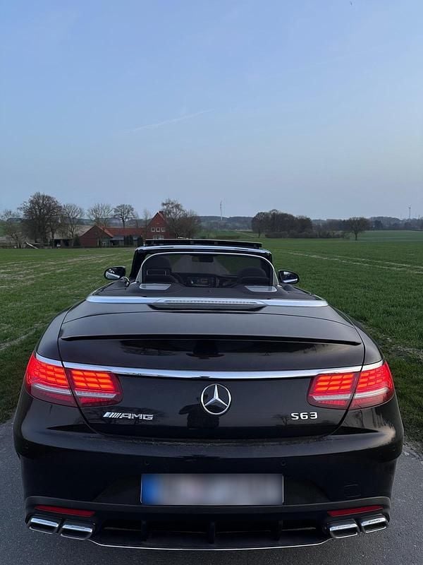 Gebraucht Mercedes S63 AMG AMG 612 PS (450 kW) 2018 Schwarz Cabrio