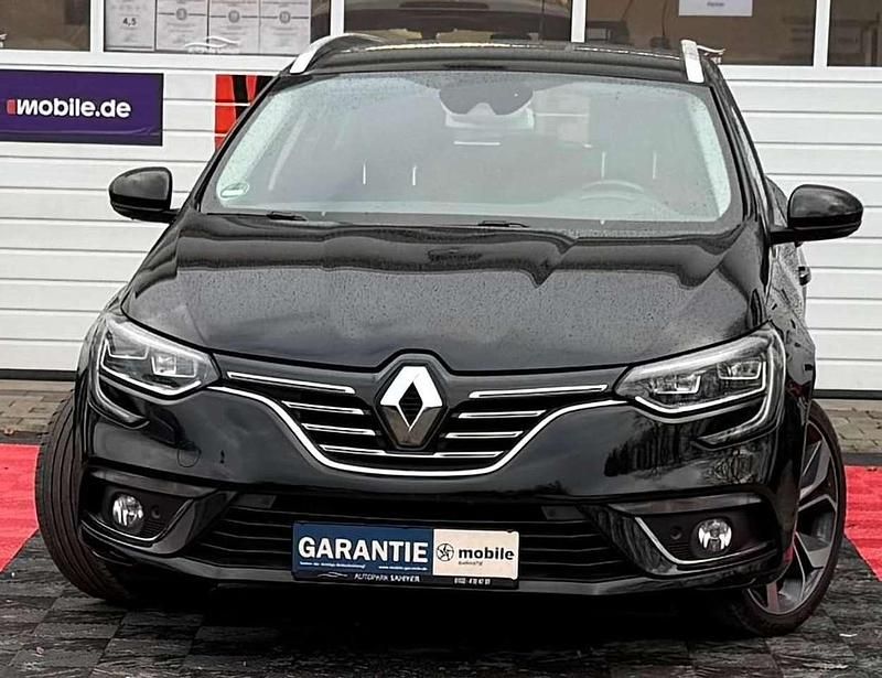 Schwarz Gebraucht 2019 Renault Mégane GrandTour Bose Edition Kombi | 13.399 € (Fairer Preis) - Bild 1/4