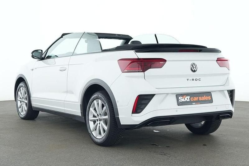 Gebraucht VW T-Roc Cabriolet R-line 150 PS (110 kW) 2025 Weiß Cabrio