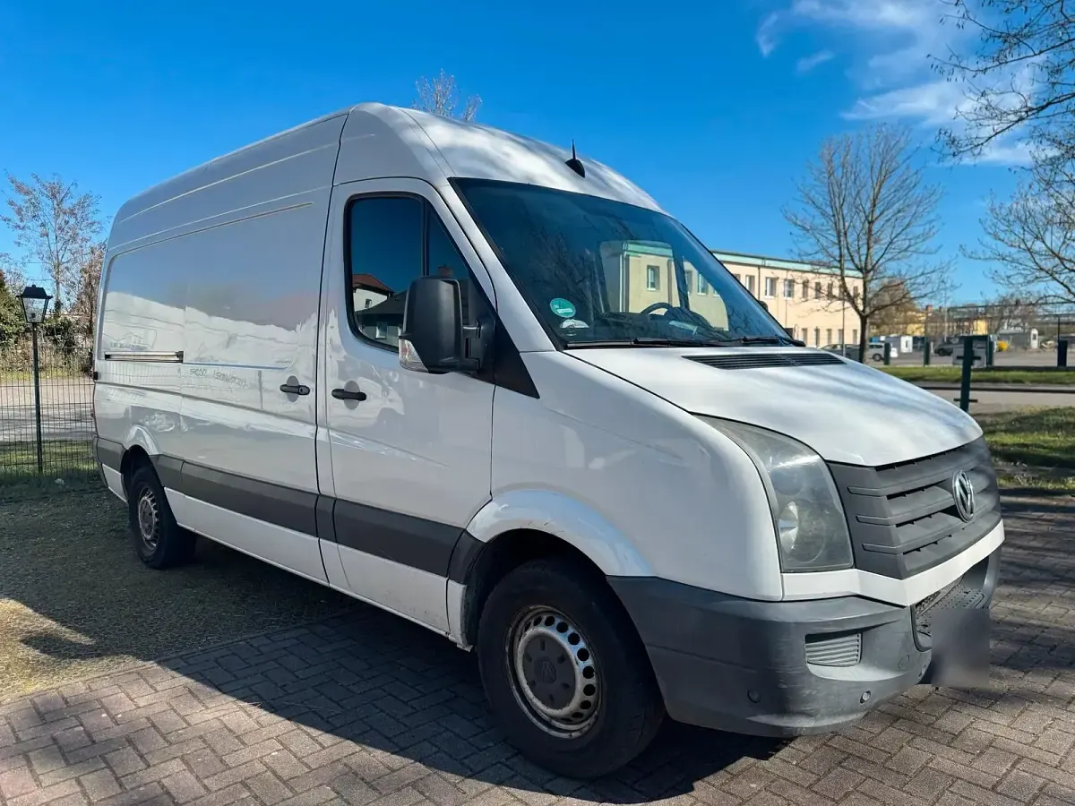 Usata VW Crafter 140 CV (102 kW) 2012 Bianco Furgone