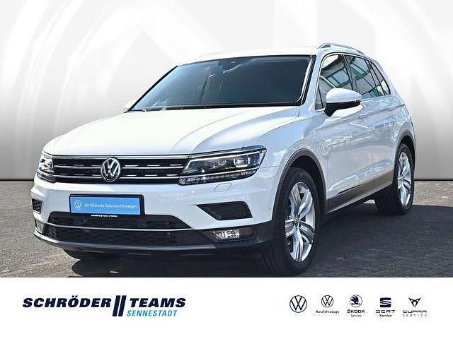 Weiß Gebraucht 2020 VW Tiguan Highline SUV | 25.990 € (Guter Preis) - Bild 1/4