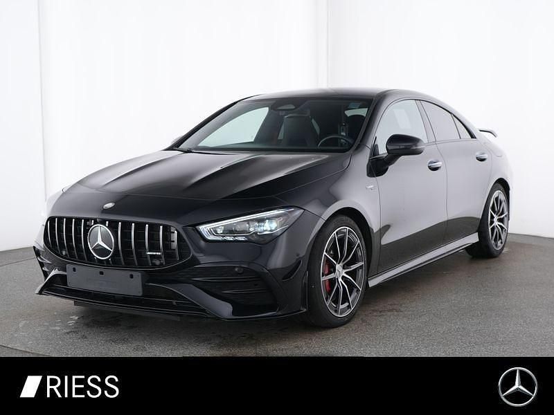 Metalliclack kosmosschwarz Gebraucht 2024 Mercedes CLA35 AMG AMG Coupé | 49.900 € (Fairer Preis) - Bild 1/4