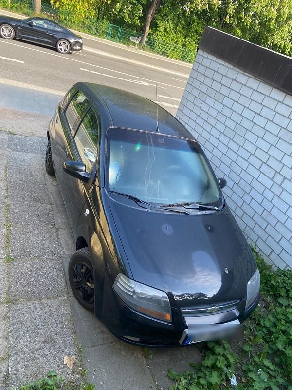 Schwarz Gebraucht 2008 Chevrolet Kalos SE Limousine | 1.195 € (Fairer Preis) - Bild 1/4