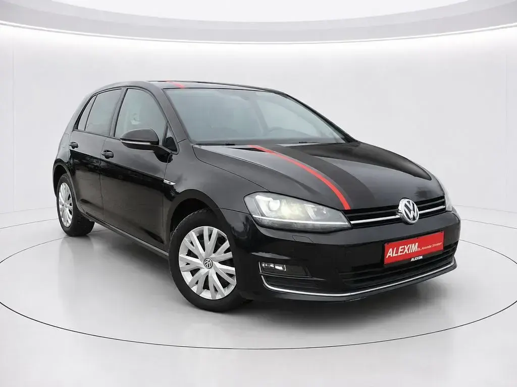 Gebraucht VW Golf VII LOUNGE 110 PS (80 kW) 2015 Schwarz Limousine