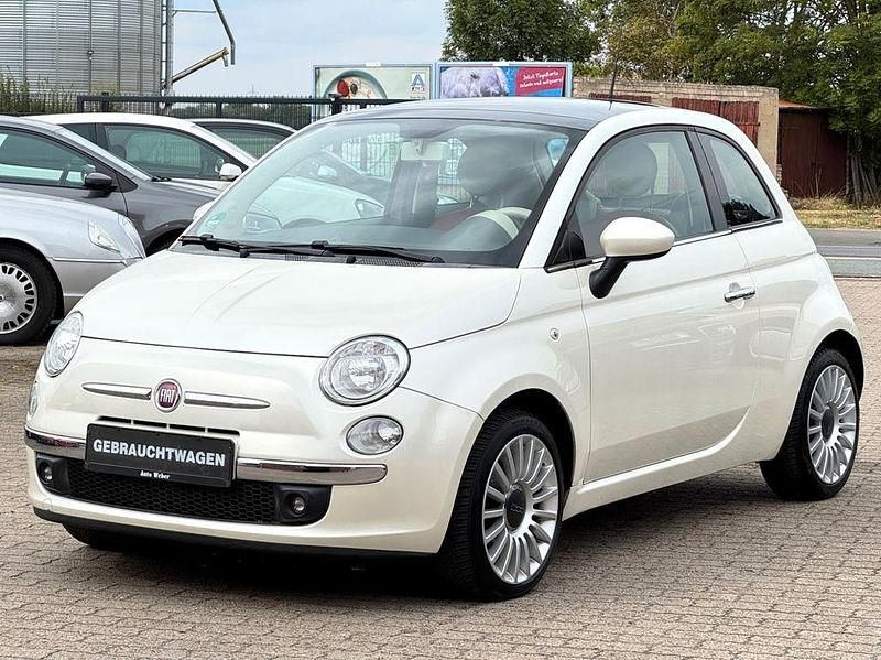 Weiß Gebraucht 2009 Fiat 500C Lounge Cabrio | 3.790 € (Teuer) - Bild 1/4