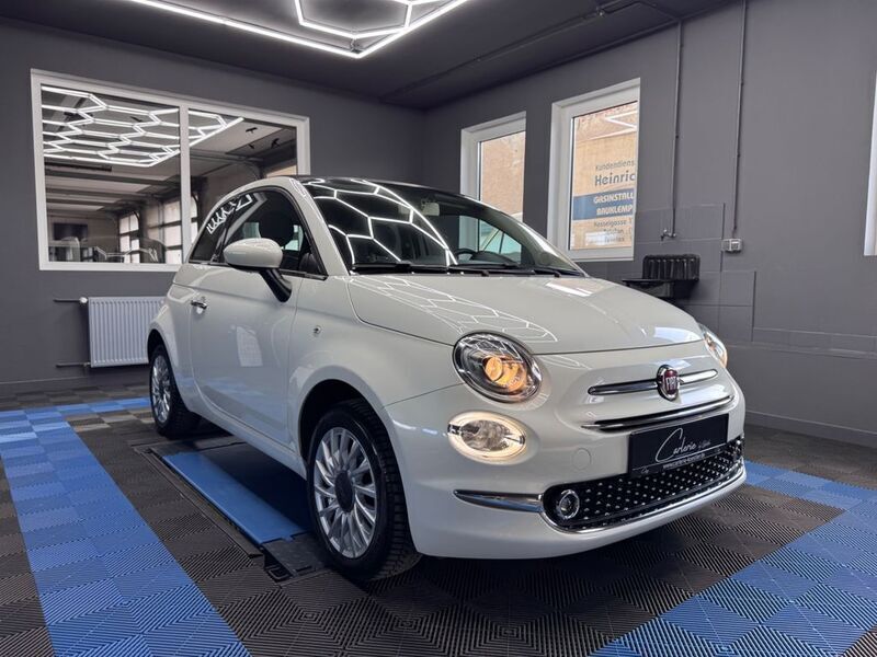 Weiß Gebraucht 2019 Fiat 500 Cabrio | 10.690 € (Fairer Preis) - Bild 1/4