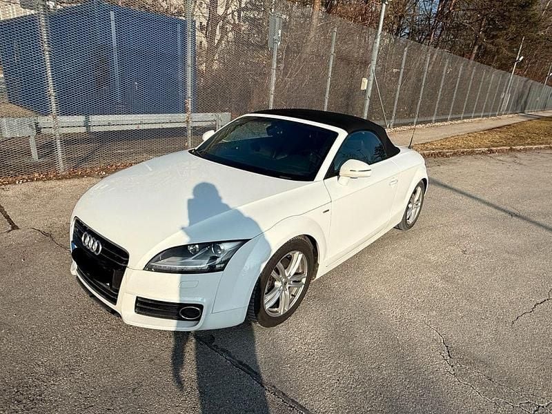 Weiß Gebraucht 2010 Audi TT Roadster Sport Cabrio | 11.500 € (Fairer Preis) - Bild 1/4