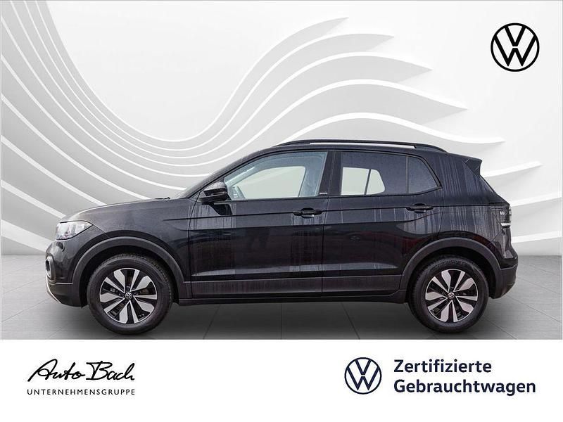Gebraucht VW T-Cross Move 95 PS (69 kW) 2023 Deep black perleffekt SUV