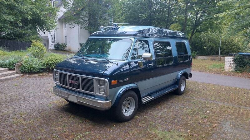 Blau Gebraucht 1990 GMC Vandura Van | 25.000 € - Bild 1/4