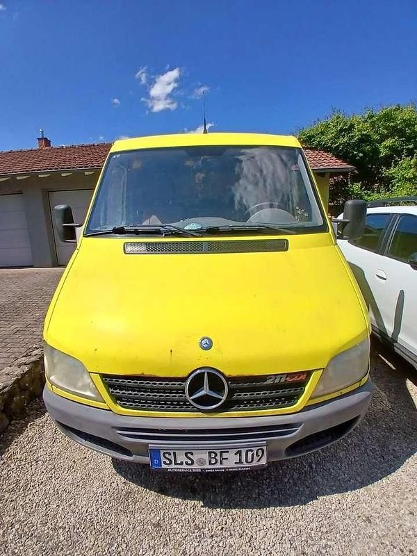 Gelb Gebraucht 2005 Mercedes Sprinter Van | 3.000 € (Guter Preis) - Bild 1/4