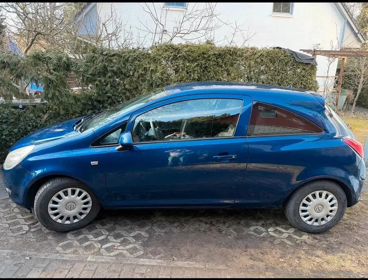 Gebraucht Opel Corsa 80 PS (58 kW) 2008 Blau Kleinwagen