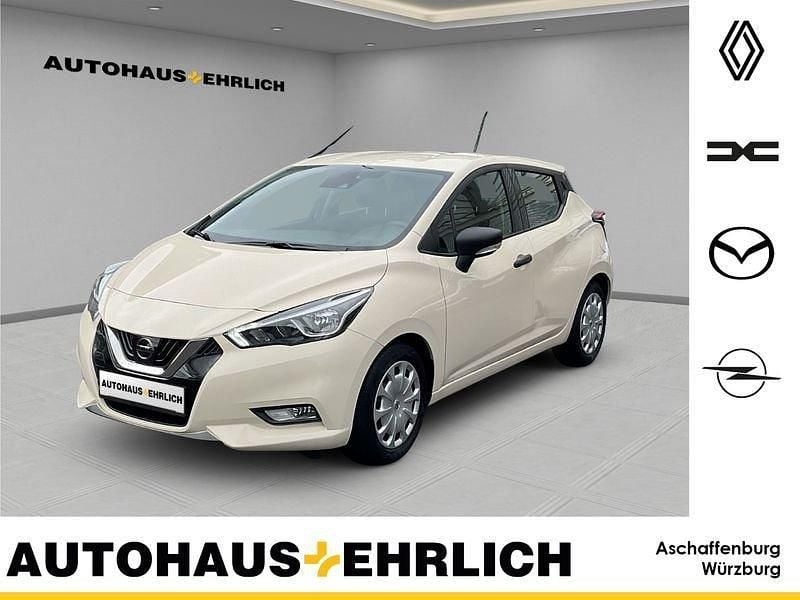 Weiß Gebraucht 2017 Nissan Micra Visia+ Kleinwagen | 9.798 € (Fairer Preis) - Bild 1/4