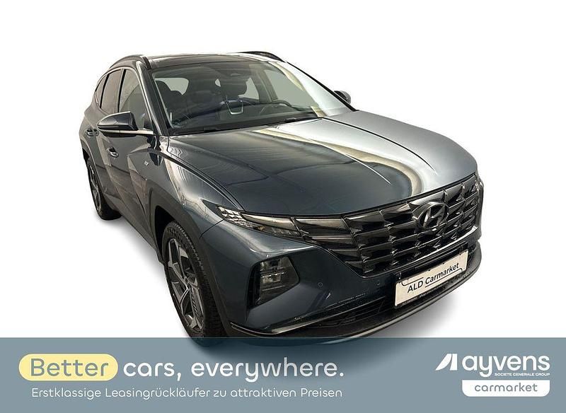 Lackierung: teal blue Gebraucht 2022 Hyundai Tucson Prime SUV | 28.480 € (Fairer Preis) - Bild 1/4