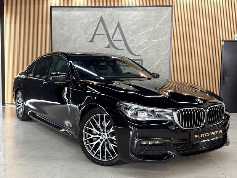 Schwarz Gebraucht 2018 BMW 740 iPerformance Limousine | 48.950 € (Fairer Preis) - Bild 1/4