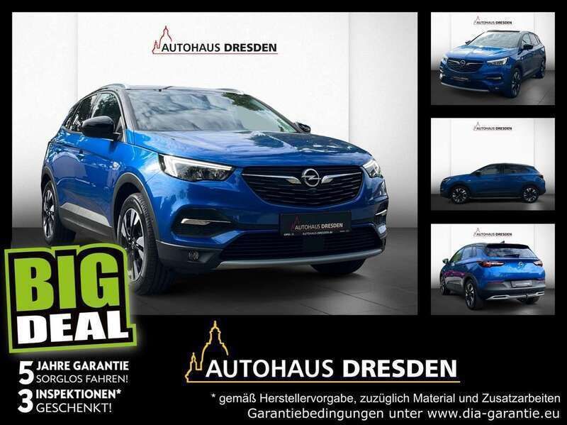 Topas blau Gebraucht 2021 Opel Grandland X Elegance SUV | 19.650 € (Guter Preis) - Bild 1/4