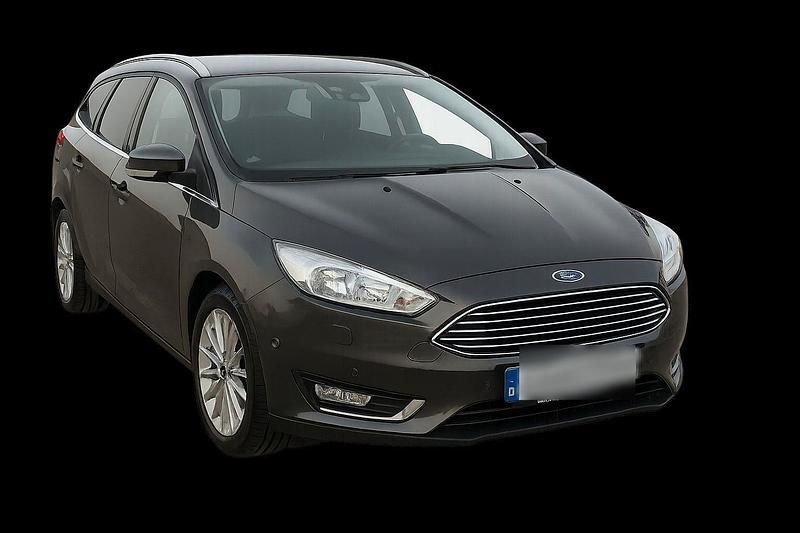 Grau Gebraucht 2015 Ford Focus Titanium Kombi | 9.100 € (Fairer Preis) - Bild 1/4