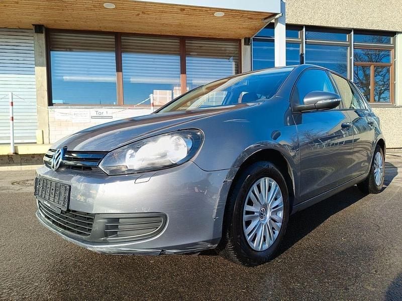 Gebraucht VW Golf VI Trendline 80 PS (58 kW) 2008 Grau Kleinwagen