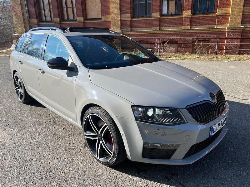 Gebraucht Skoda Octavia RS 220 PS (161 kW) 2014 Grau Kleinwagen