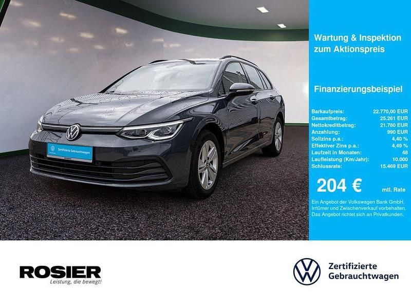 Grau / delfingrau Gebraucht 2023 VW Golf VIII Life Kombi | 22.770 € (Guter Preis) - Bild 1/4