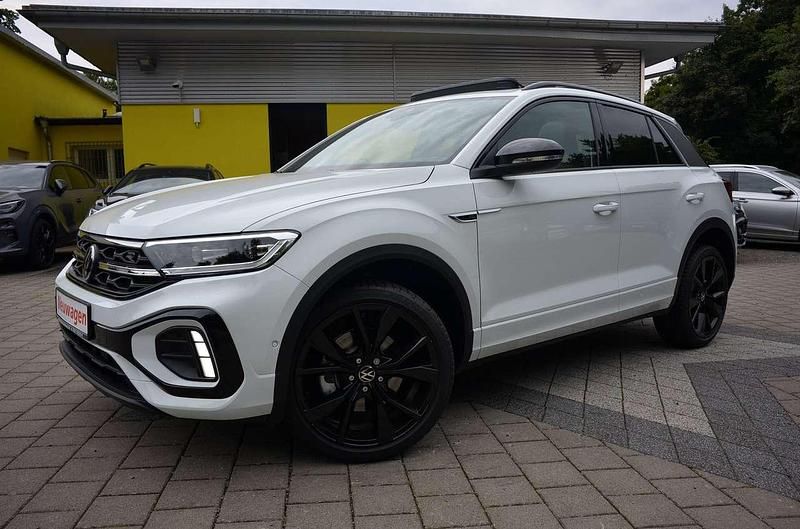 Pure white Neu 2025 VW T-Roc R-line Plus SUV | 34.750 € (Guter Preis) - Bild 1/4