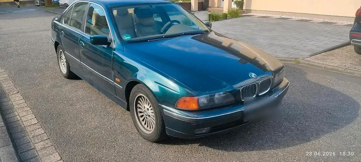 Gebraucht BMW 523 170 PS (125 kW) 1998 Grün Limousine