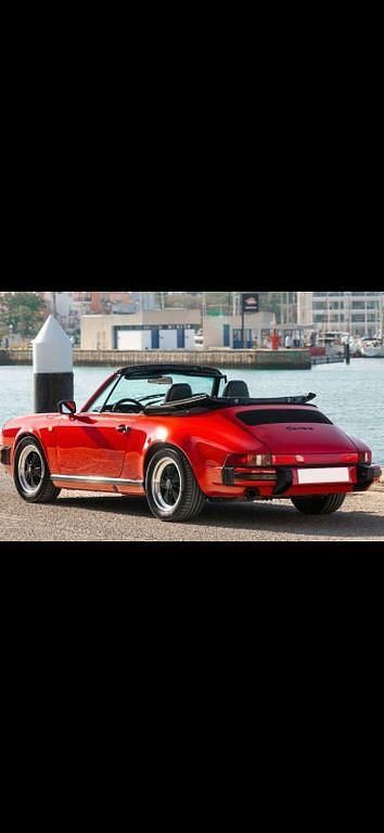 Gebraucht Porsche 911 231 PS (169 kW) 1988 Rot Cabrio