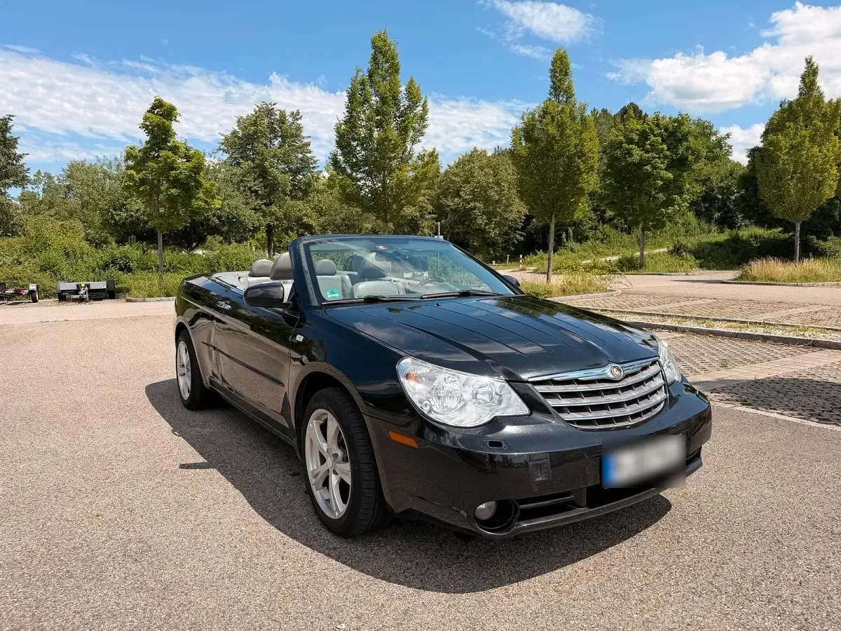 Gebraucht Chrysler Sebring Cabriolet 140 PS (102 kW) 2008 Schwarz Cabrio