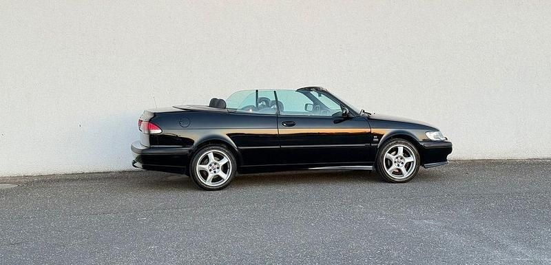 Gebraucht Saab 9-3 Cabriolet 154 PS (113 kW) 2000 Schwarz Cabrio