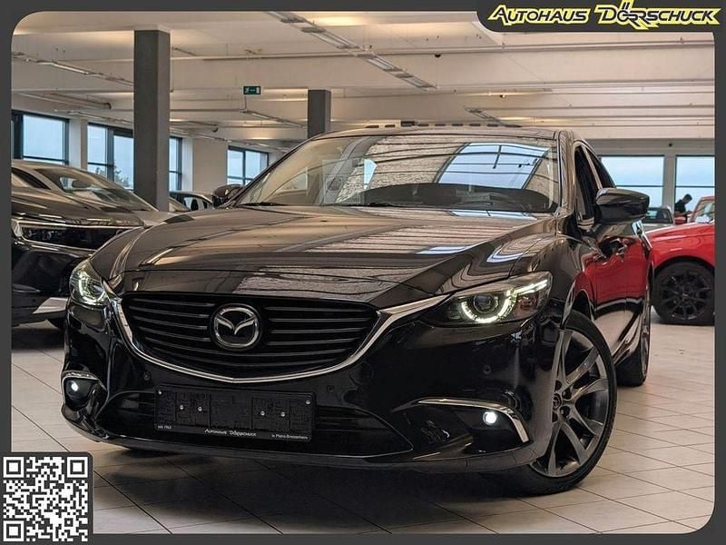Schwarz Gebraucht 2018 Mazda 6 Sports-Line Limousine | 17.490 € (Guter Preis) - Bild 1/4