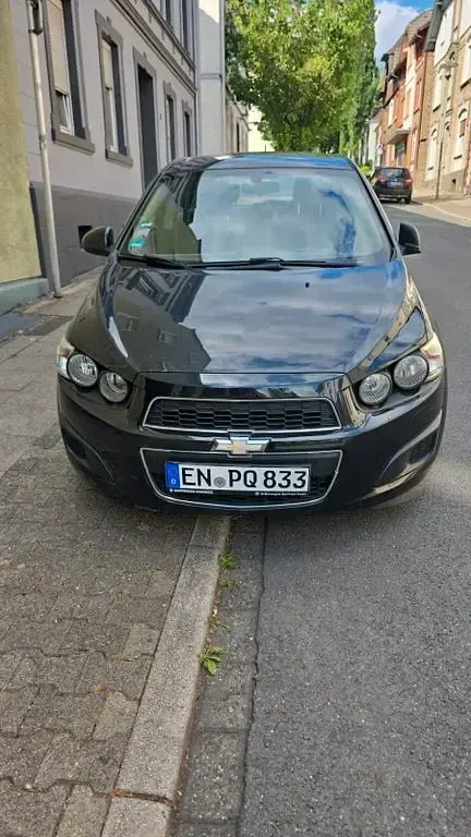 Gebraucht Chevrolet Aveo LT 86 PS (63 kW) 2011 Blau Limousine