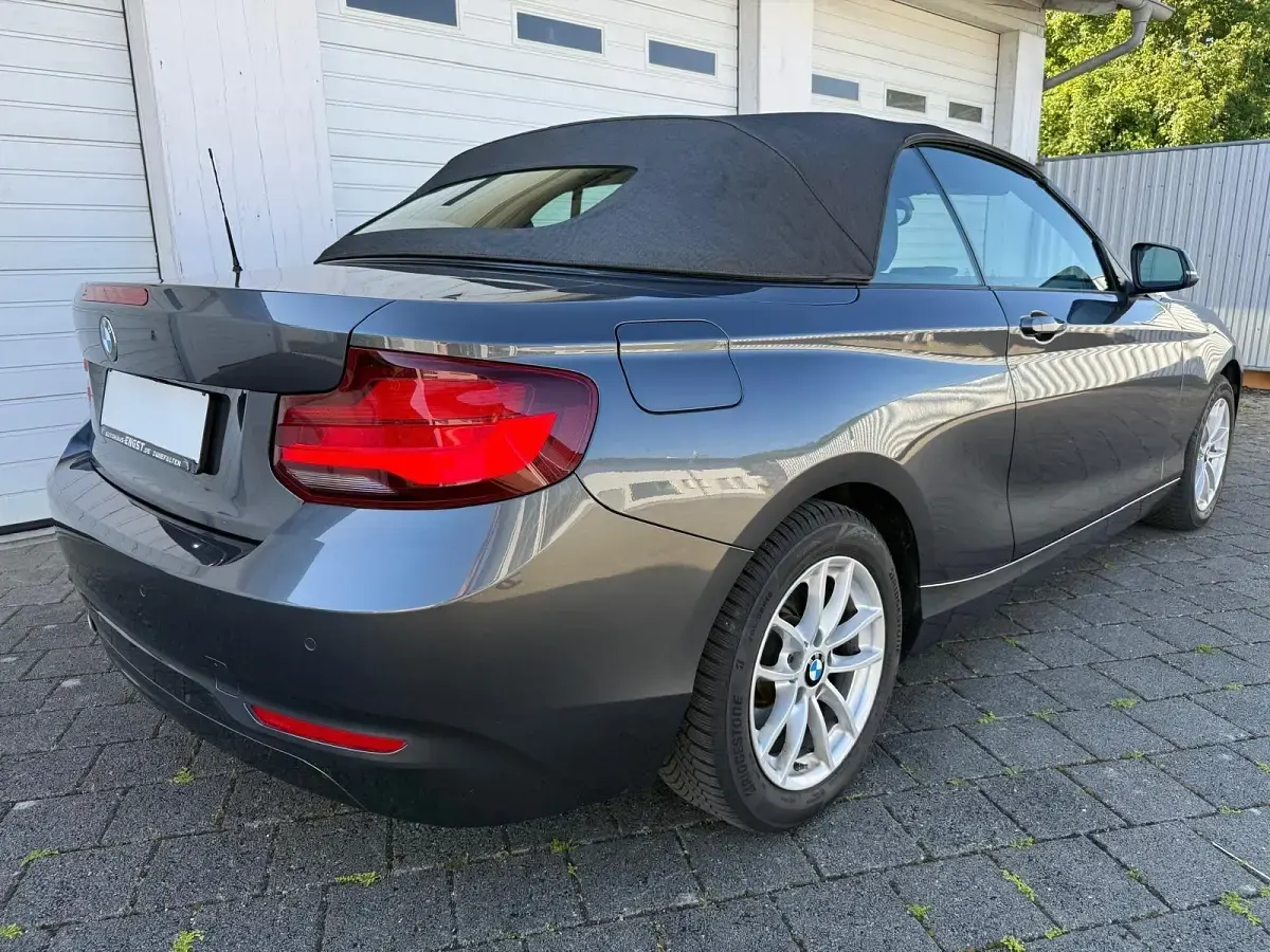 Gebraucht BMW 218 Advantage 150 PS (110 kW) 2020 Grau Cabrio