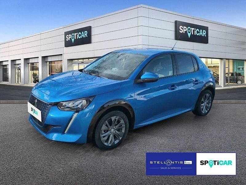 Gebraucht Peugeot e-208 Allure 100 kW (136 PS) 2021 Blau Kleinwagen