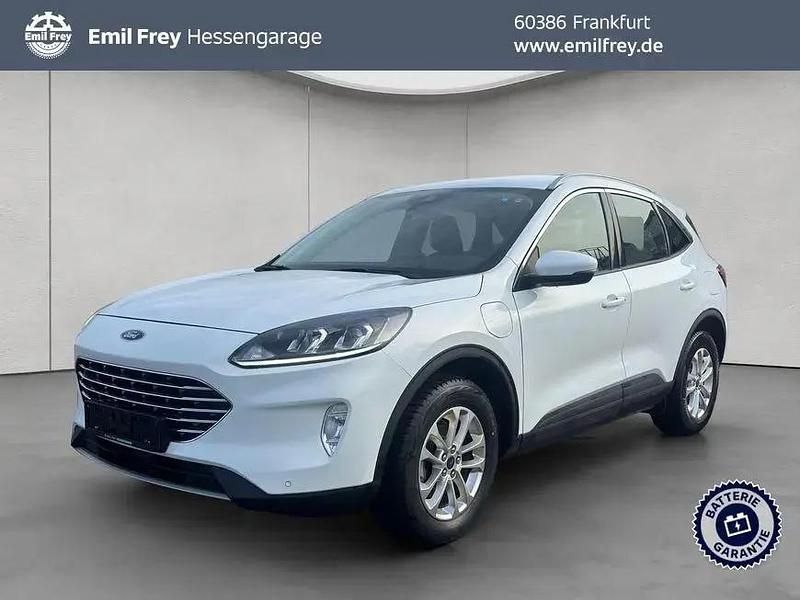 Frozen white Gebraucht 2022 Ford Kuga Titanium SUV | 23.350 € (Guter Preis) - Bild 1/3
