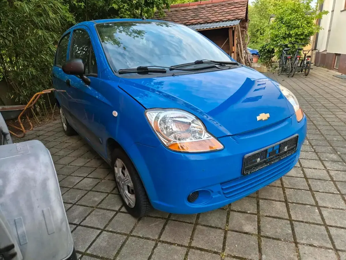 Używany Chevrolet Matiz 2008 Niebieski Hatchback