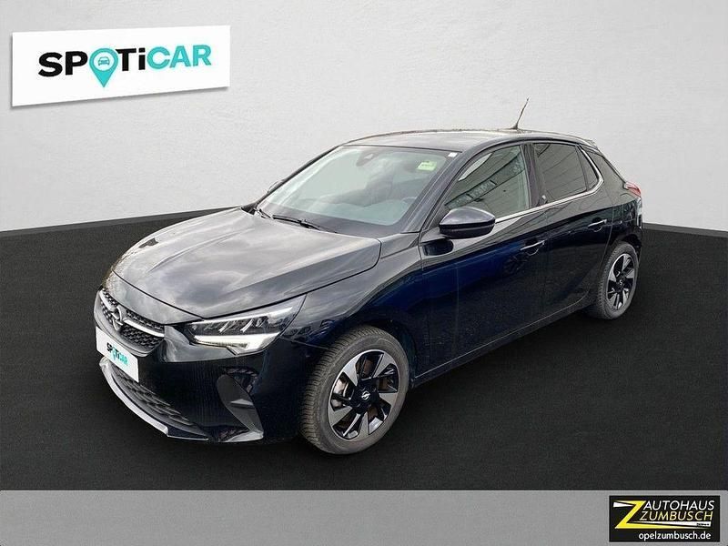 Karbonschwarz (schwarz) Gebraucht 2022 Opel Corsa-e Elegance Kleinwagen | 19.999 € (Fairer Preis) - Bild 1/3