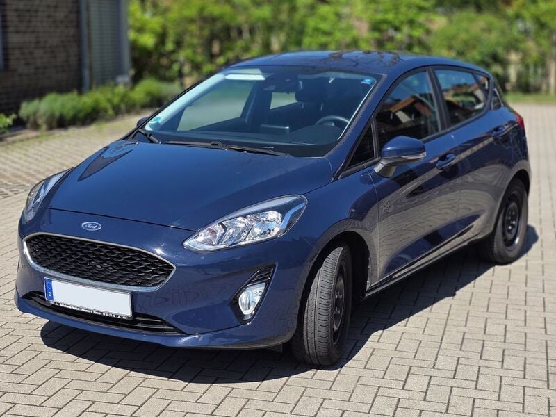 Blau Gebraucht 2019 Ford Fiesta Cool & Connect Kleinwagen | 10.100 € (Guter Preis) - Bild 1/4