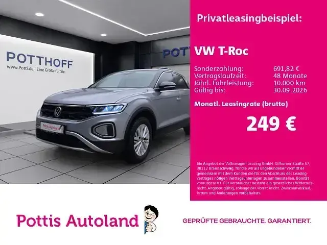Gebraucht VW T-Roc Life 150 PS (110 kW) 2022 SUV