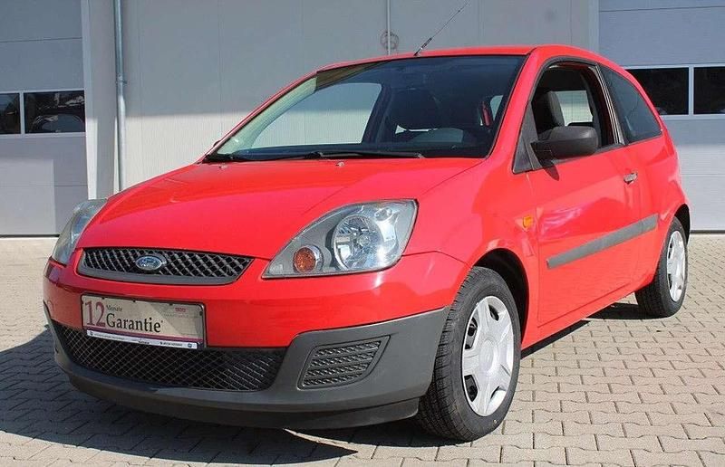 Gebraucht Ford Fiesta 60 PS (44 kW) 2007 Rot Kleinwagen