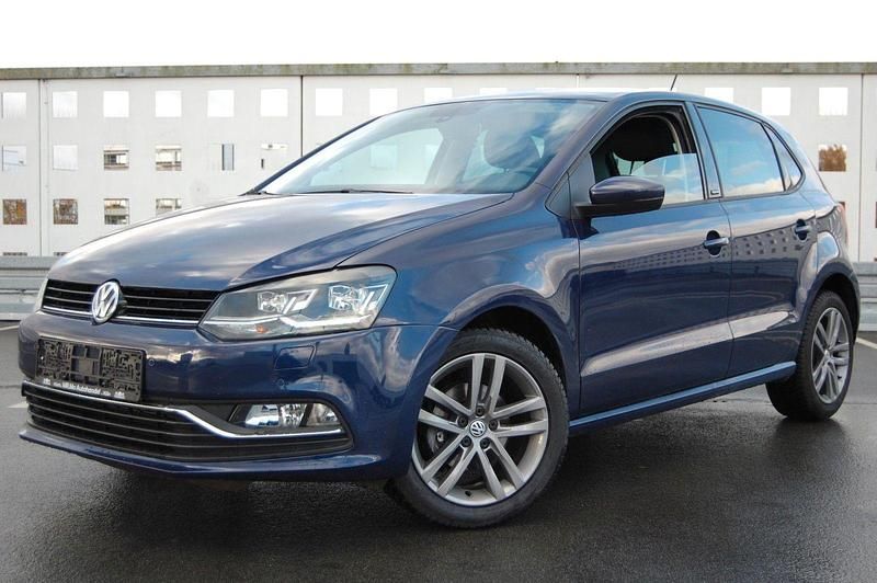 Blau Gebraucht 2016 VW Polo Allstar Kleinwagen | 11.899 € (Guter Preis) - Bild 1/4