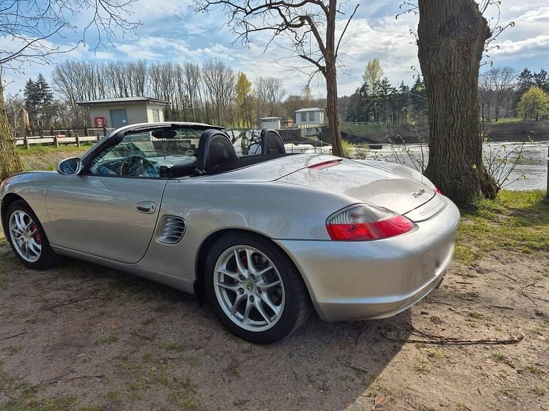 Gebraucht Porsche Boxster 228 PS (167 kW) 2002 Silber Cabrio