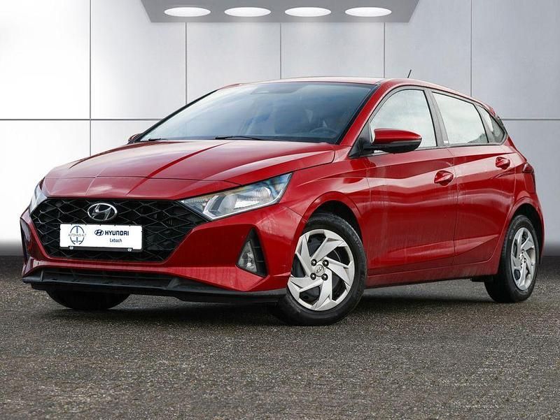 Rot Gebraucht 2021 Hyundai i20 Select Kleinwagen | 13.980 € (Fairer Preis) - Bild 1/4