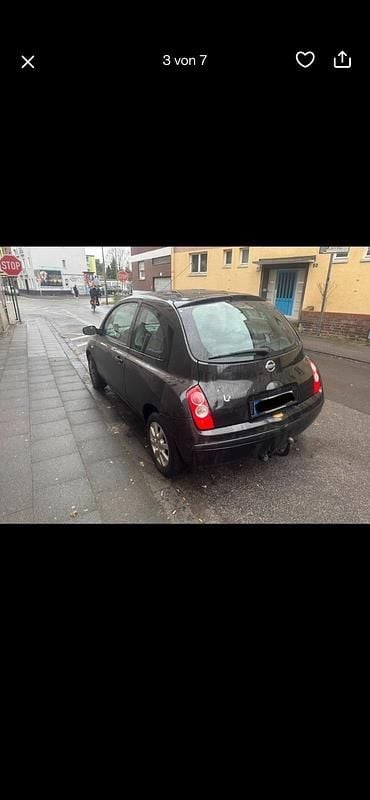 Schwarz Gebraucht 2005 Nissan Micra Kleinwagen | 1.250 € (Guter Preis) - Bild 1/3
