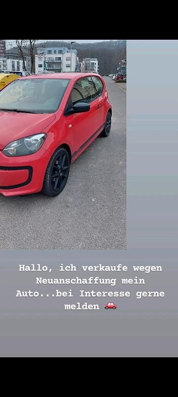 Rot Gebraucht 2025 VW up! move up! Kleinwagen | 4.500 € (Superpreis) - Bild 1/1