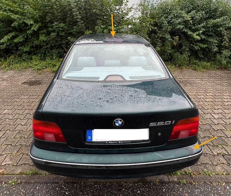 Gebraucht BMW 520 150 PS (110 kW) 1999 Grün Limousine