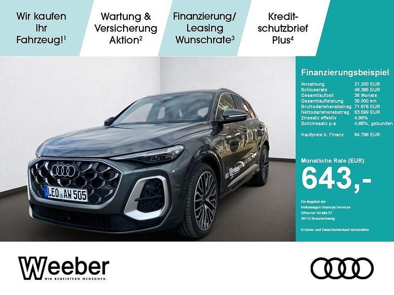 Grau Gebraucht 2025 Audi SQ5 Sport SUV | 84.798 € (Fairer Preis) - Bild 1/4