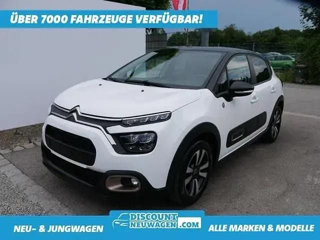 Weiß Gebraucht 2022 Citroën C3 PureTech Kleinwagen | 12.490 € (Fairer Preis) - Bild 1/4