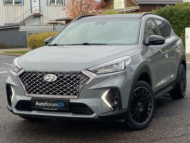Grau Gebraucht 2020 Hyundai Tucson N Line SUV | 21.900 € (Superpreis) - Bild 1/4