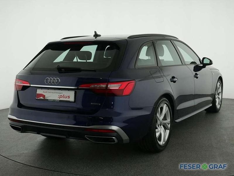 Gebraucht Audi A4 Design 265 PS (194 kW) 2021 Navarrablau metallic Kombi