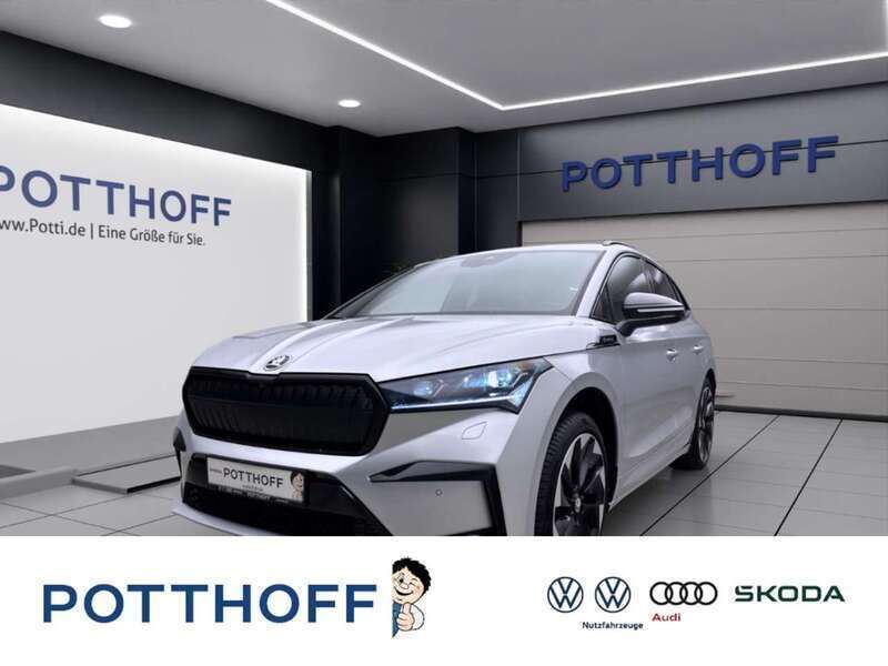 Brillantsilber metallic Neu 2025 Skoda Enyaq iV SportLine SUV | 50.340 € (Superpreis) - Bild 1/4